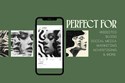 25 Optical Illusion Faces Artwork, a Person Illustration by Incomelion (Thumbnail 6 of 9)