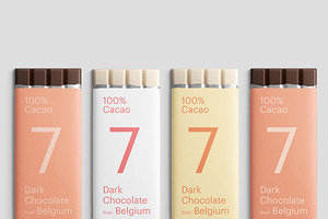 Chocolate Bar Mockup Vol.3