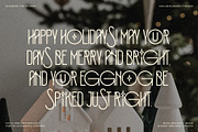 SLTF Holiday Whispers Typeface, a Sans Serif Font by SilverStag Type Foundry (Thumbnail 16 of 20)