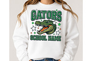 Back to School Sublimation Design, a Seasonal Illustration by DreamCafeArt (Thumbnail 4 of 10)