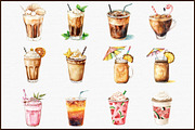 Summer Coffee Sublimation Clipart Bu, an Illustration by Sublimation Artist (Thumbnail 3 of 6)