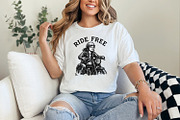 Ride Free PNG, Motorcycle Rider, an Illustration by SharpMarketplace (Thumbnail 6 of 9)