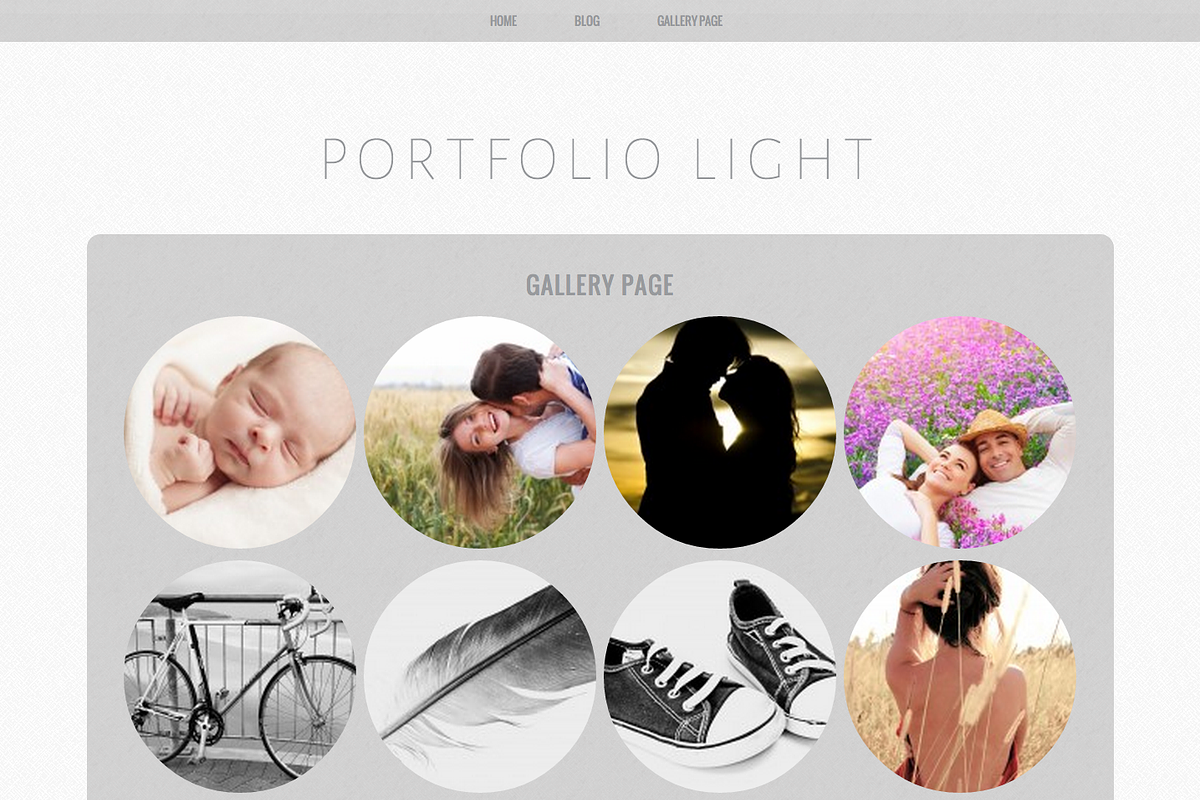 Portfolio Light Theme Wordpress, a WordPress Template by Pounce Design (Photo 2 of 2)