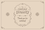 The Century Dynasty, a Serif Font by Magicpics (Thumbnail 13 of 13)