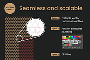 25 Wagara Japanese Patterns, a Pattern Graphic by Design Yokocho | デザイン横丁 (Thumbnail 3 of 10)