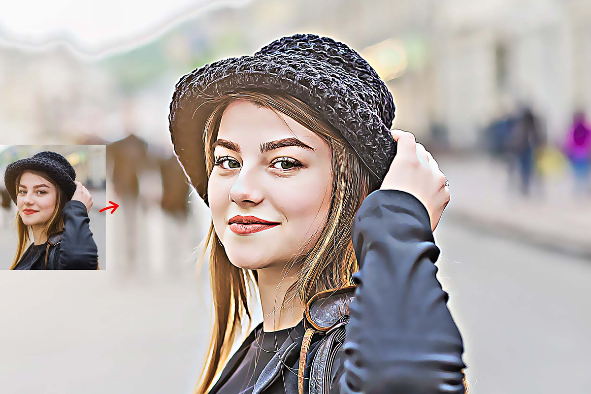 HDR Oil Paint Photoshop Action, an Action Add-On by MRI STUDIO (Photo 9 of 10)