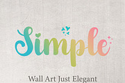 Rainbow Dream, a Script Font by Mini_World (Thumbnail 2 of 9)