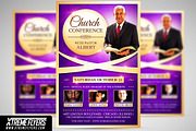 Church Conference Flyer Template, a Flyer Template by XtremeFlyers (Thumbnail 1 of 2)