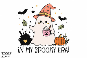 In My Spooky Era PNG, a Seasonal Illustration by Designworld