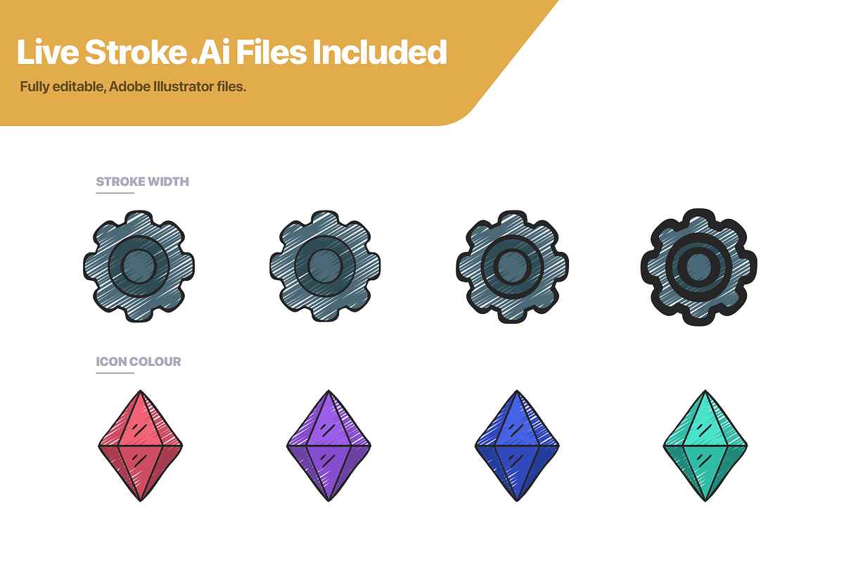100 Video Game Elements Icons, an Outline Icon by Juicy Icons (Photo 3 of 6)