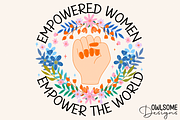 Feminist Empowered Women, a Graphic by Owlsome.Designs (Thumbnail 1 of 7)