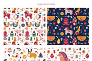 Scandinavian Christmas collection, an Animal Illustration by MoleskoStudio (Thumbnail 14 of 17)