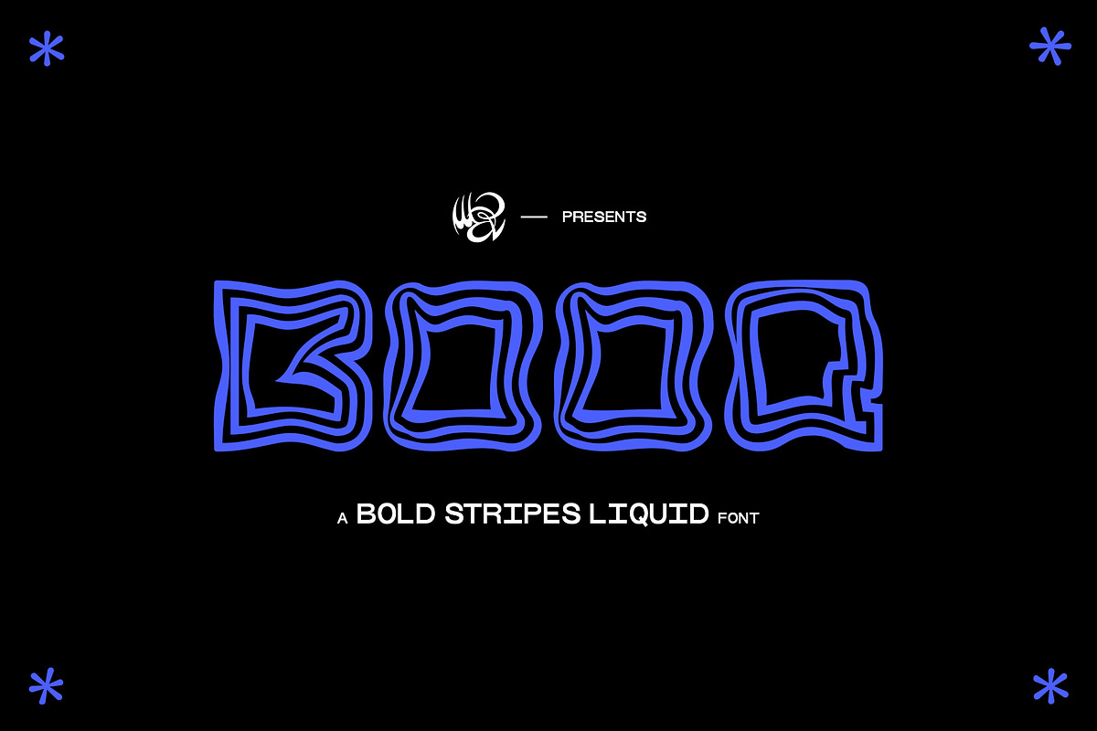 BOOQ Bold liquid Typeface, a Font by MDP TYPEFACES (Photo 1 of 6)