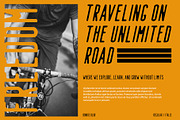 Bondie Blur, a Sans Serif Font by Craft Supply Co. (Thumbnail 3 of 8)