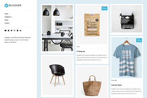 Ublogger Blog Wordpress Theme