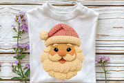Pink Crochet Christmas PNG Bundle, an Illustration by CraftArtStudio (Thumbnail 2 of 4)