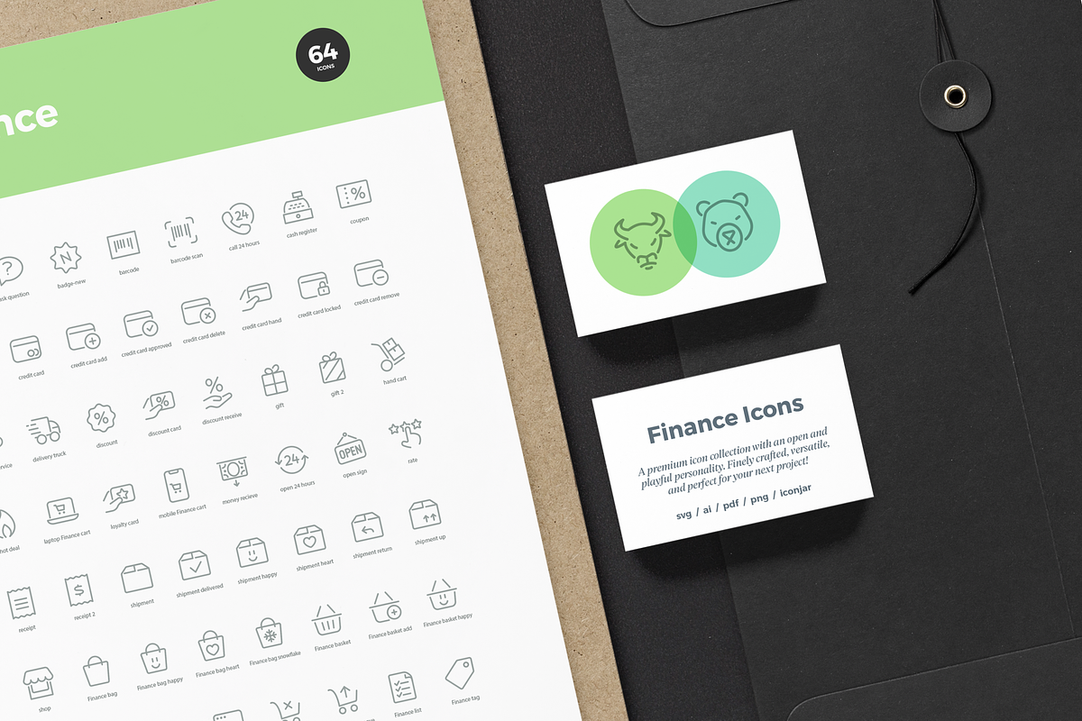 Finance Icons — Pixi Line, an Outline Icon by Scott Dunlap (Photo 7 of 9)