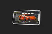 iPhone X Multilayer Mockup #7, an iPhone Mockup by Seven Lights (Thumbnail 5 of 5)