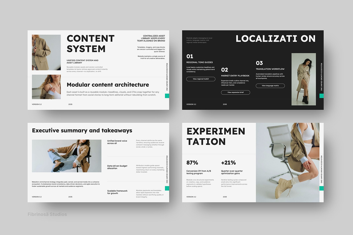 Omnichannel Marketing Pitch Deck, a Presentation Template by FIBRINOSÄ (Photo 6 of 7)