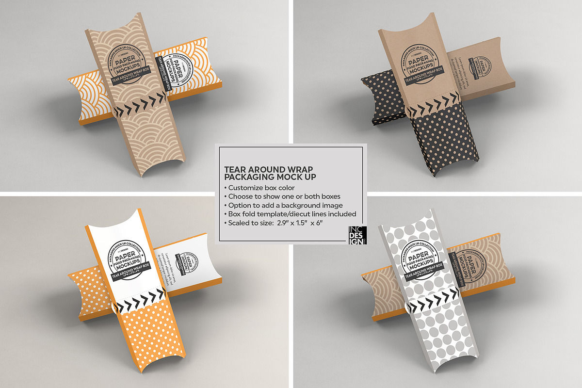 VOL.6: Food Box Packaging Mockups, a Cups & Container Mockup by INCDesign (Photo 13 of 20)