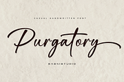 Purgatory – Casual Handwritten Font, a Handwritten Font by Basnistudio (Thumbnail 13 of 13)