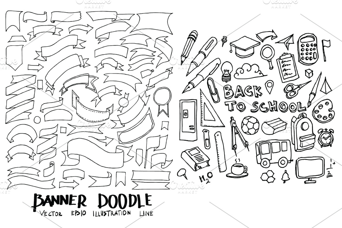 15151 in 1 Doodle Giant bundle, an Object Illustration by TKDoodle (Photo 115 of 144)