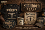 Buckhorn, a Slab Serif Font by Wow Magic (Thumbnail 5 of 6)