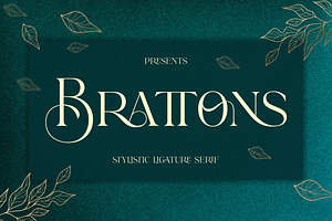 Brattons - Stylistic Ligature Serif