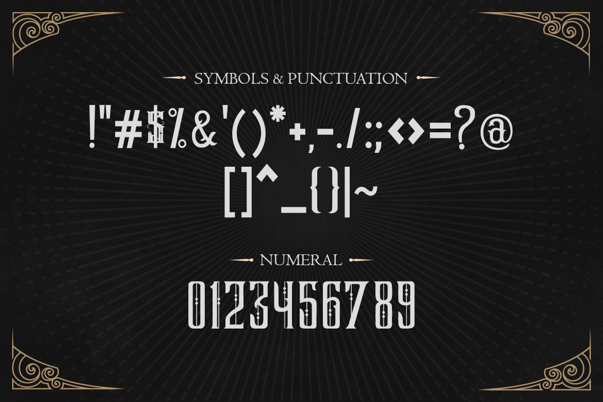Dark Magic – Blackletter Typeface, a Blackletter Font by Typefactoryco (Photo 4 of 10)