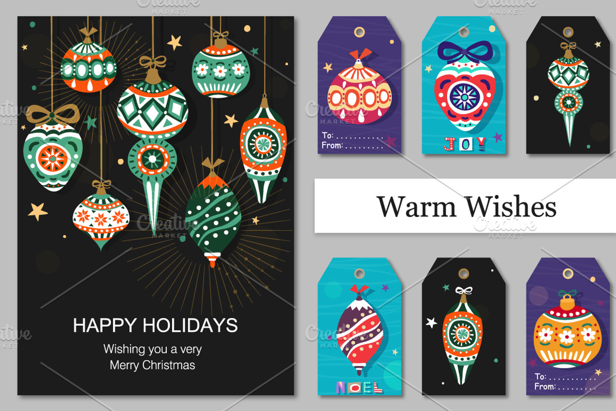 Christmas Hand Drawn Set, a Decorative Illustration by Dasha_D (Photo 2 of 5)