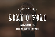 Sont O Yolo - Handwritten Font, a Font by MuSan (Thumbnail 1 of 8)