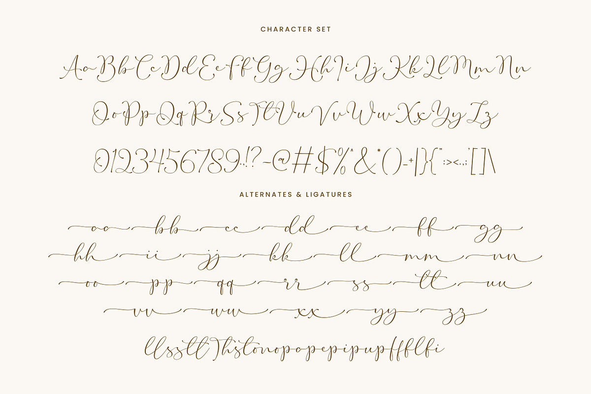 Raissa | Elegant Script Font, a Handwritten Font by Typoraith Co (Photo 9 of 12)