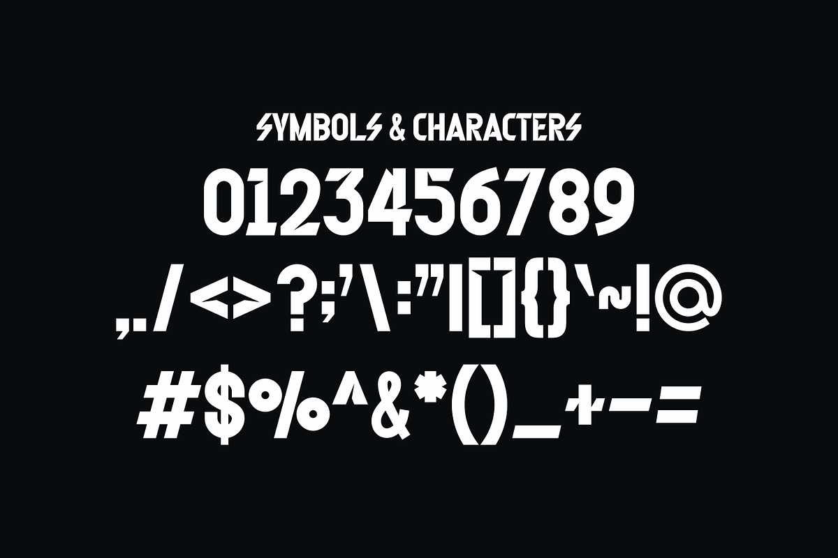 Edsah - Display Typeface Font, a Sans Serif Font by lelevien (Photo 2 of 4)