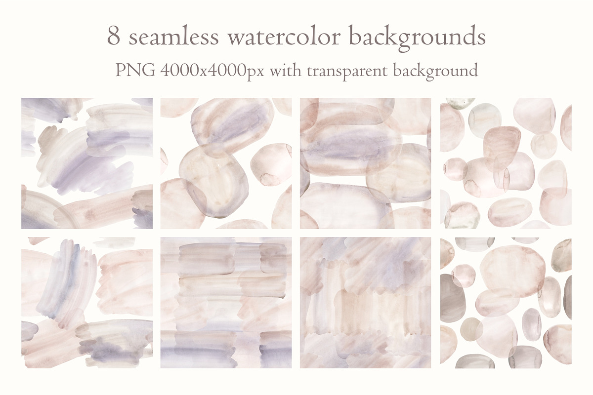 Neutral watercolor, a Texture Graphic by Elona Laff (Photo 5 of 9)