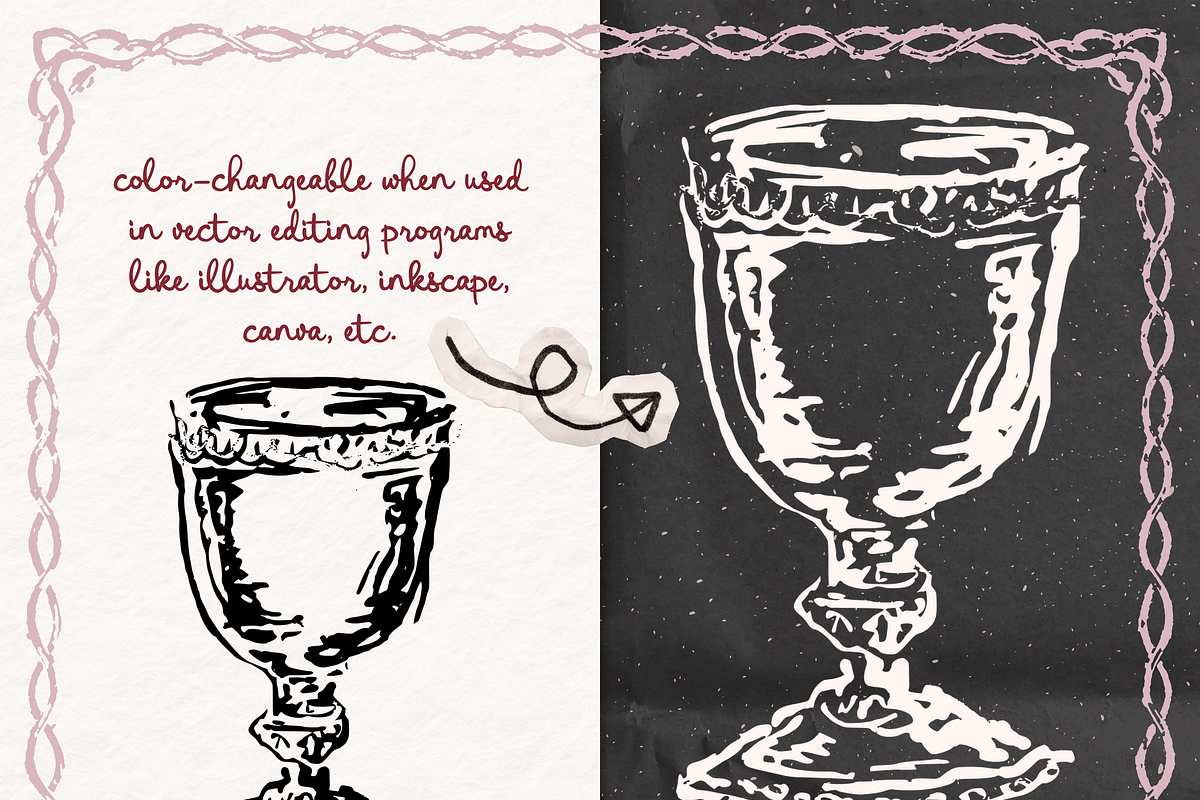 Wedding Rehearsal Dinner Clipart Set, an Object Illustration by The October Creative (Photo 2 of 13)