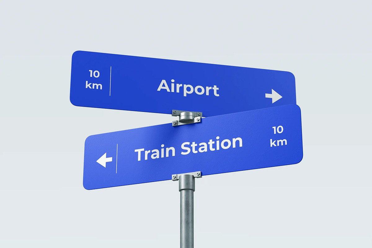 Street Sign Mockup, an Advertising Mockup by zpackcreative (Photo 1 of 4)