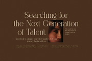 Siterun Elegant Serif Font, a Serif Font by Perfectype (Thumbnail 6 of 8)