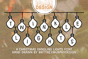 Twinkle Lights, a Symbol Font by Brittney Murphy Design (Thumbnail 1 of 3)