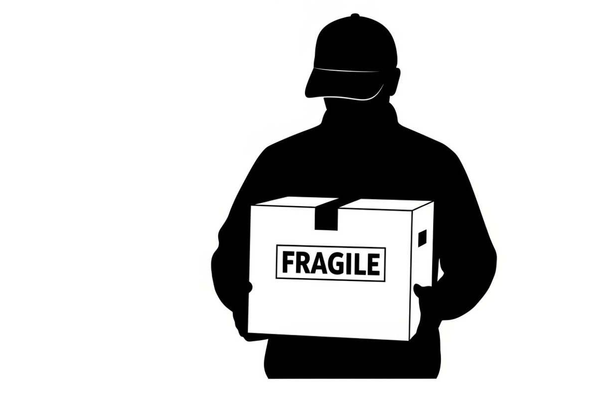 Delivery Driver Silhouette Pack, an Illustration by Amazin_art (Photo 12 of 26)