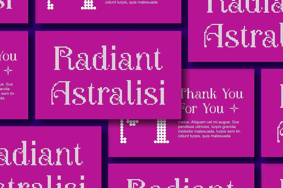 Angeris Disco, a Sans Serif Font by Craft Supply Co. (Photo 4 of 8)