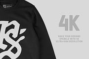 Stanley/Stella Roller Sweatshirt, a Shirt Mockup by Pixel Sauce™ (Thumbnail 3 of 7)