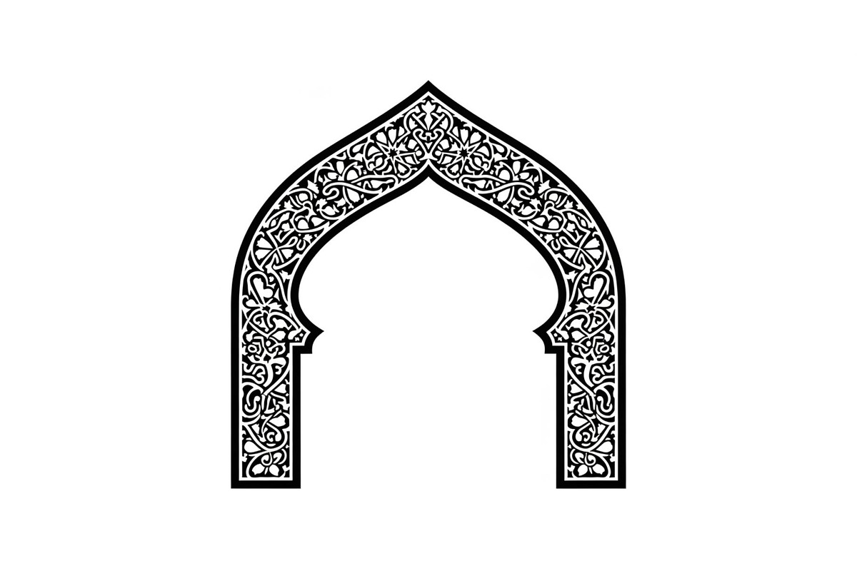 Islamic Arch Window Vector Bundle, an Illustration by yasushie (Photo 9 of 51)