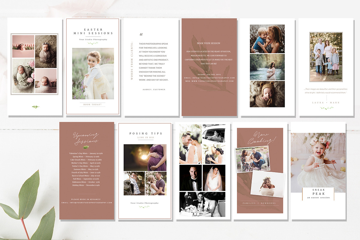 Instagram Stories Template Set, a Social Media Template by By Stephanie Design (Photo 1 of 5)