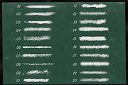 Photoshop brushes chalk & Styles, a Brush Add-On by Photohacklovers (Thumbnail 4 of 9)