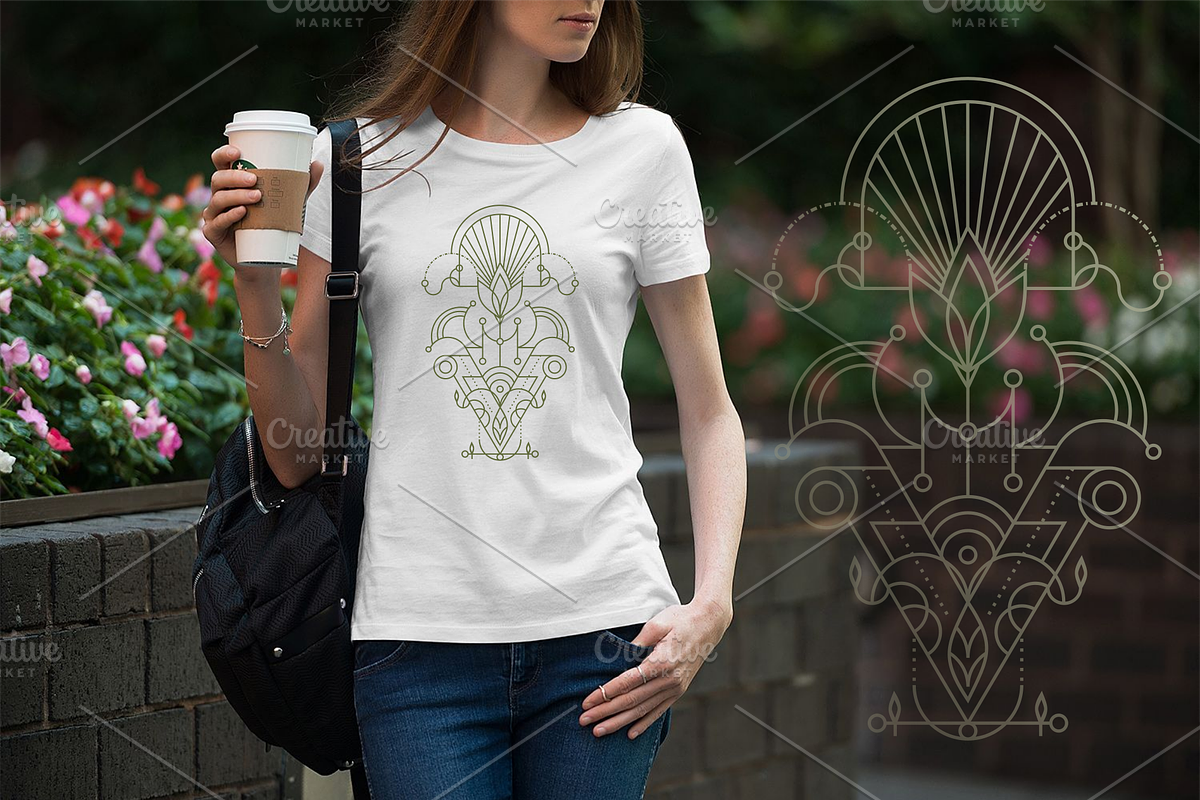 Beautiful Floral Ornament, an Illustration by azhartz (Photo 2 of 7)