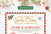 Letter from Santa | Nice list |Canva, a Stationery Template by mkStudioLab (Thumbnail 5 of 7)