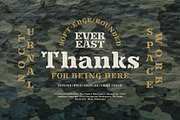 Evereast Slab Stencil, a Slab Serif Font by Nocturnal Workspace (Thumbnail 9 of 9)