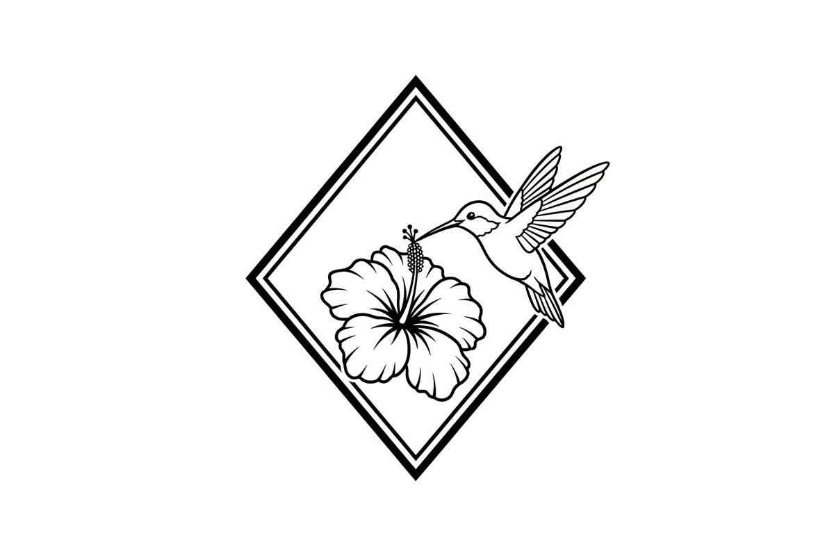 Hummingbird Flower Design Bundle, an Illustration by Designs_River (Photo 23 of 31)