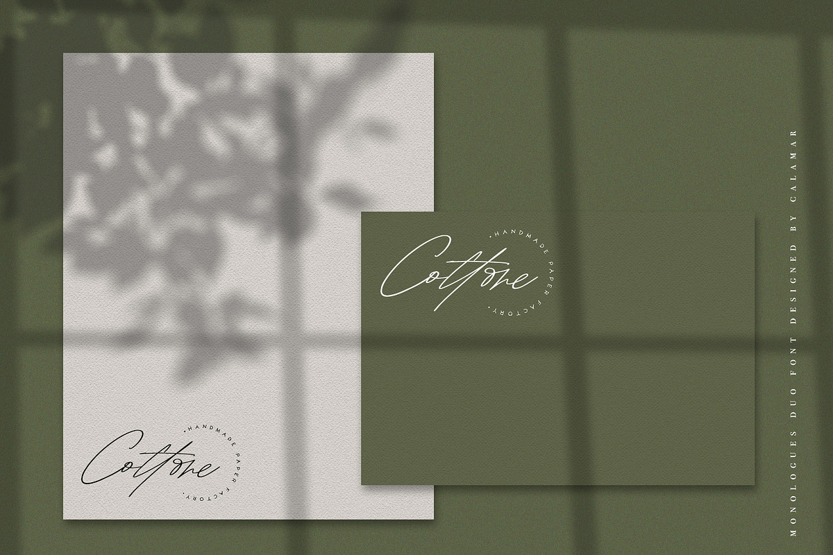 Monologues Font Duo preview 6