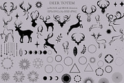 Deer Totem, an Animal Illustration by Salted Galaxy (Thumbnail 10 of 10)